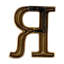 Heurtoir de porte lettre monogramme-15229951-15229960