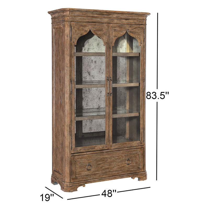 Americana Lighted Display Cabinet