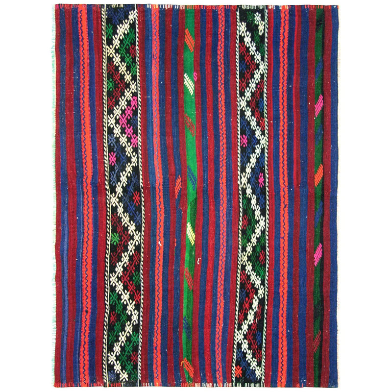 One-of-a-Kind 4'2" X 5'8" Area Rug