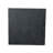 Square Pedestal Side Table in Black Finish