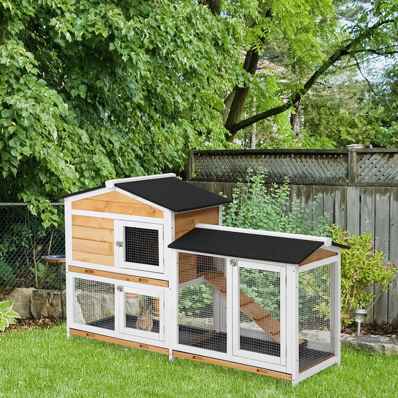 Cage à lapin polyvalente avec de multiples caractéristiques pour les lapins heureux