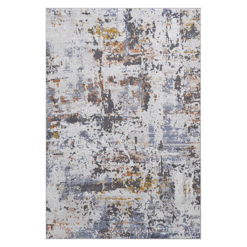 Collection Abstract Non-Shedding Living Room Bedroom Dining Home Office Stylish And Stain Resistant Area Rug