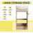 Lagarrian 18.16'' Single Bathroom Vanity with Ceramic Top