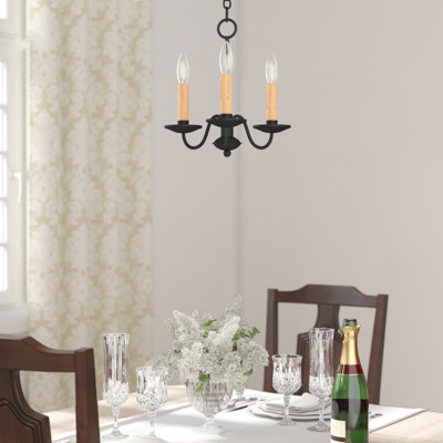 Analycia 3 - Light Dimmable Classic / Traditional Chandelier