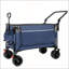 Chariot pliable multifonctionnel à roulettes avec poignée rotative, auvent, roues tout-terrain et capacité de charge de 480 lb pour une utilisation à l'extérieur-131102402-131102406