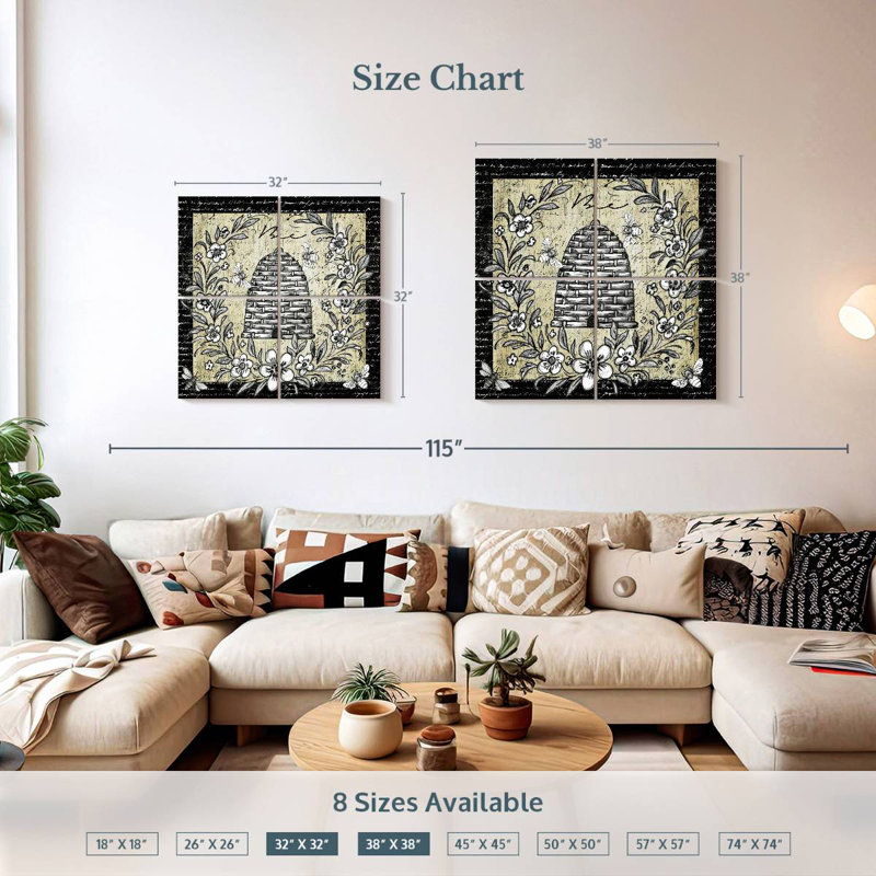 Motif ruche Brampt