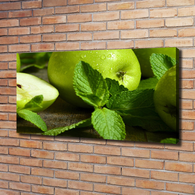 Green Apples - Wrapped Canvas Print