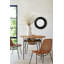 Miroir mural rond en jute-83319796