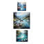 Grande horloge verticale Eshawn - Lakes & Rivers