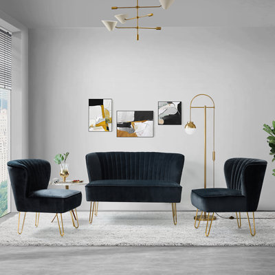 Noemi 2 Seater Velvet Sofa