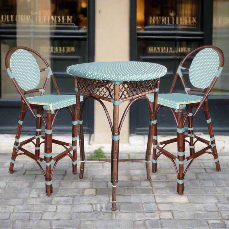 Tabouret de bar 29,5 po Minturn, Bleu