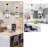Black Crystal Chandelier Kitchen Island