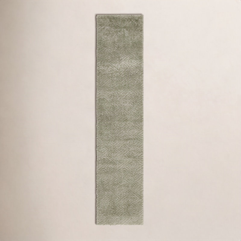Tapis à poils longs Ninette, Tapis de couloir 2 pi x 9 pi