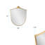 Miroir Longhurst Estate Shield