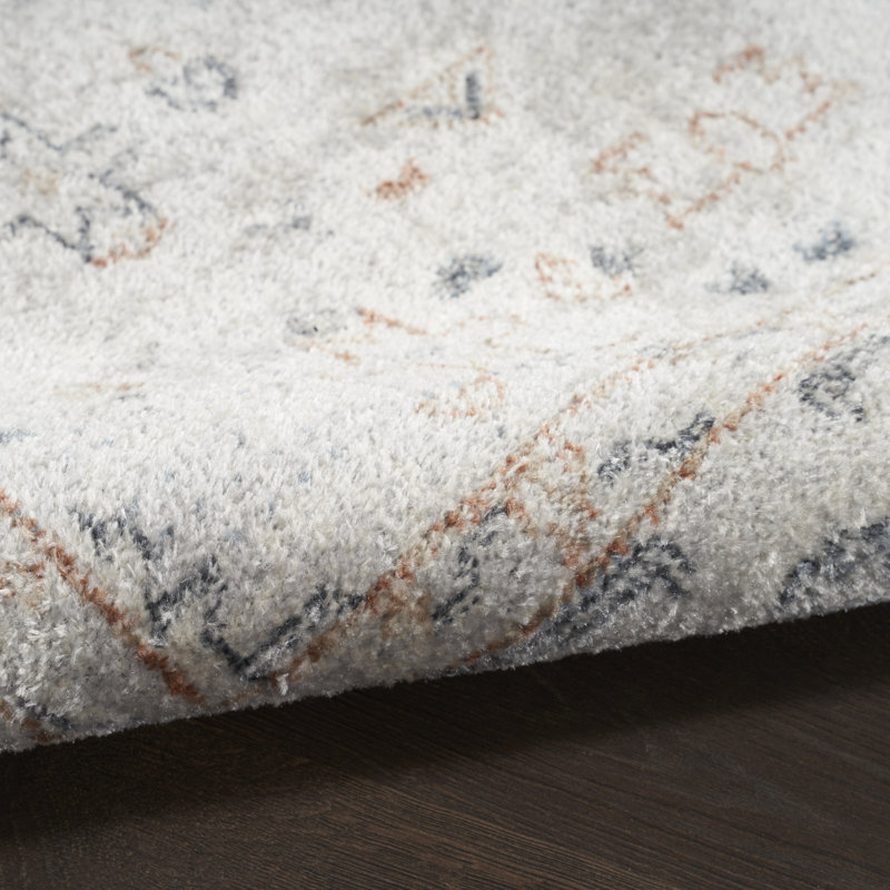 Tapis de couloir oriental bleu 8 pi