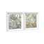 Moss Overlap Set Shadowbox Abstract Print by Oliver Gal, Black Frame, 16 x 20-44159360-223757532