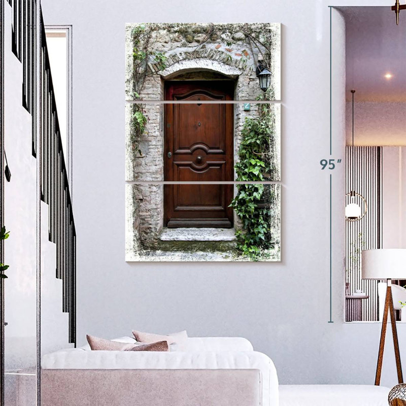 Lilie Doors Of Europe II, H 57 po x l 36 po