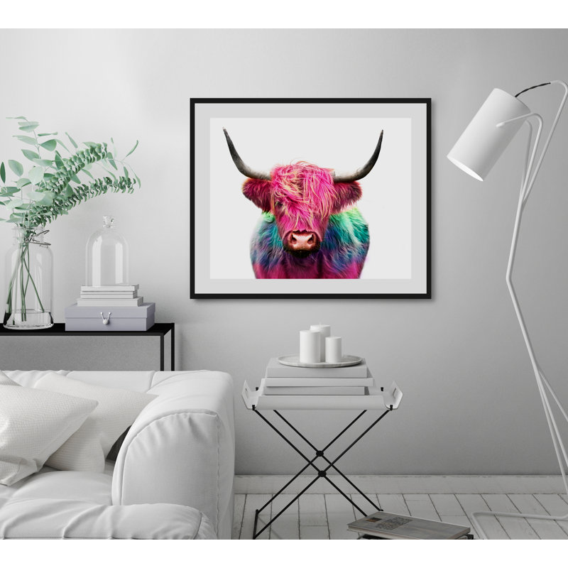 Bison - Single Picture Frame Print