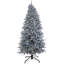 Silver Fir Christmas Tree with LED Lights-67403577