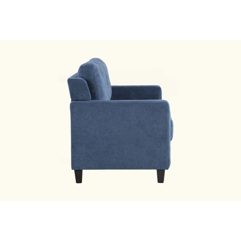 Causeuse en chenille 2 places avec revêtement doux et structure durable, parfaite pour les espaces modernes et traditionnels.
