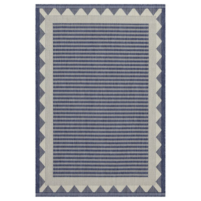 Tapis bleu intérieur / extérieur