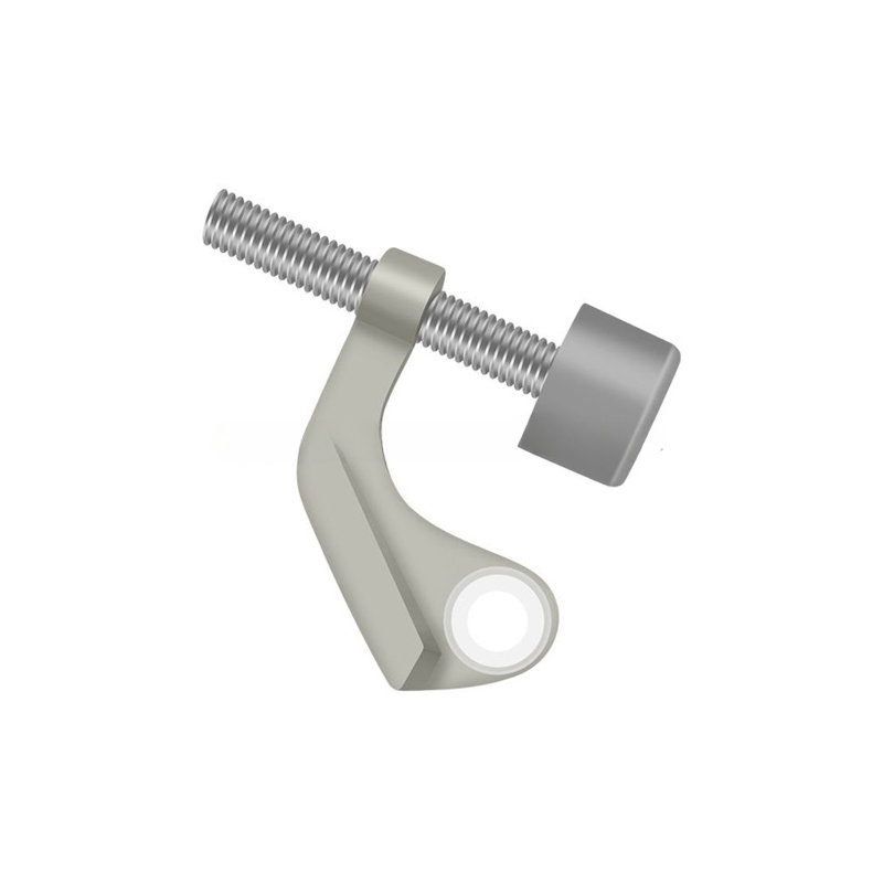 Deltana HPH89U15 Hinge Pin Stop, Hinge Mounted for Brass Hinges in Brushed Nickel, 54" H x 28" W x 28" D, Brushed Nickel