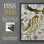 «Christmas Holiday Art LXVII», reproduction d'art encadrée - bois massif-669796547-669796556