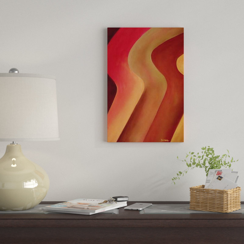 «Body Move», reproduction sur toile, H 18 po x l 12 po x P 1,5 po, Pas de tapis, Toile tendue