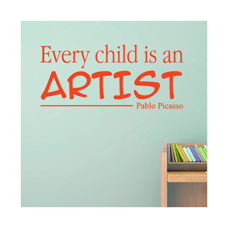 Wall Decal, Medium, Orange