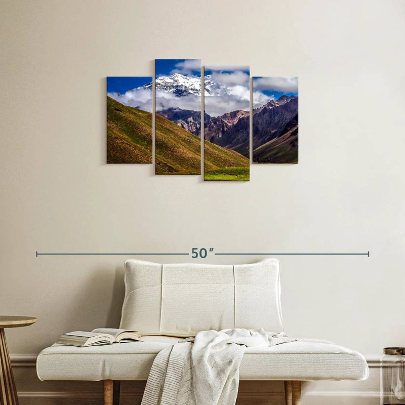Harpa Cloudy Aconcagua, 22" H x 36" W
