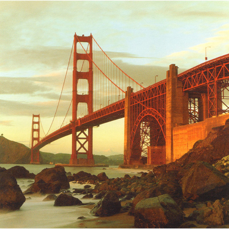 Pont Golden Gate, San Francisco, H 28 po x l 28 po