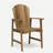 Outdoor Weather Resistant Acacia Wood Adirondack Dining Chairs, Set of 2-1955689274