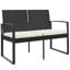 Banc de jardin en osier-2077959374-2077959373