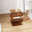 Table d'appoint en S avec porte-revues en acrylique en forme de S - Présentoir pour salon, chambre à coucher et salle de bain-71659724