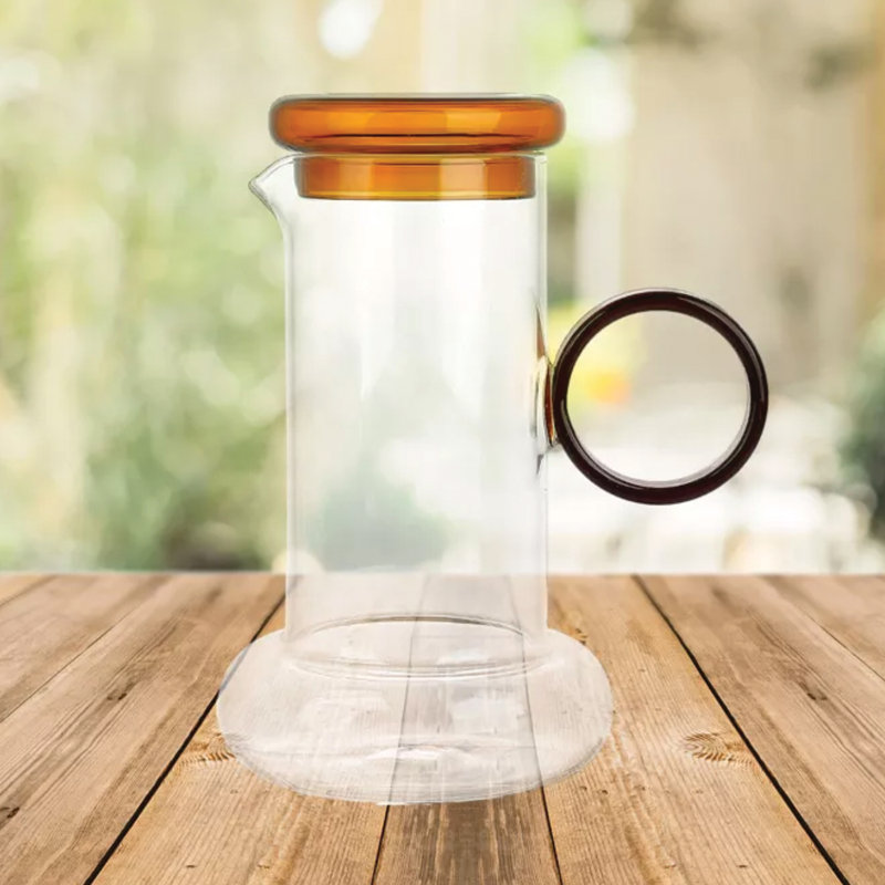 Grand pichet Amber Ring - verre borosilicaté, 31,11 oz
