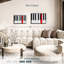 «Piano Key», reproduction sur toile-1172093013