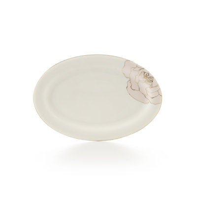 Plateau de porcelaine rose Goulding
