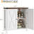 Sideboard Buffet Cabinet with Adjustable Shelf, Modern Farmhouse Kitchen Storage Cabinet-1465476830
