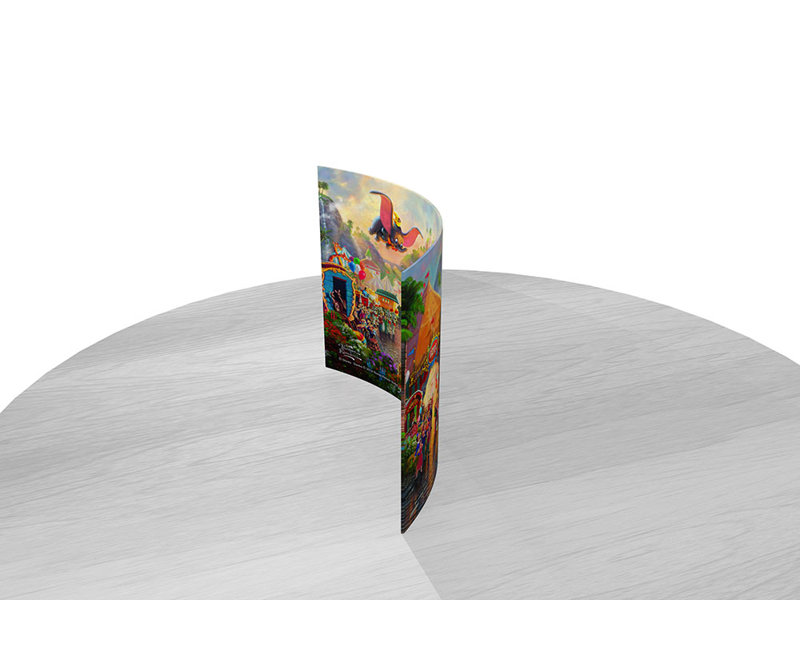 Dumbo Curved Acrylic Print