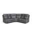 5 Seater Faux Leather Reclining Corner Sofa -1068114660