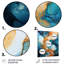 - Reproduction d'art mural en métal formes abstraites-99557949