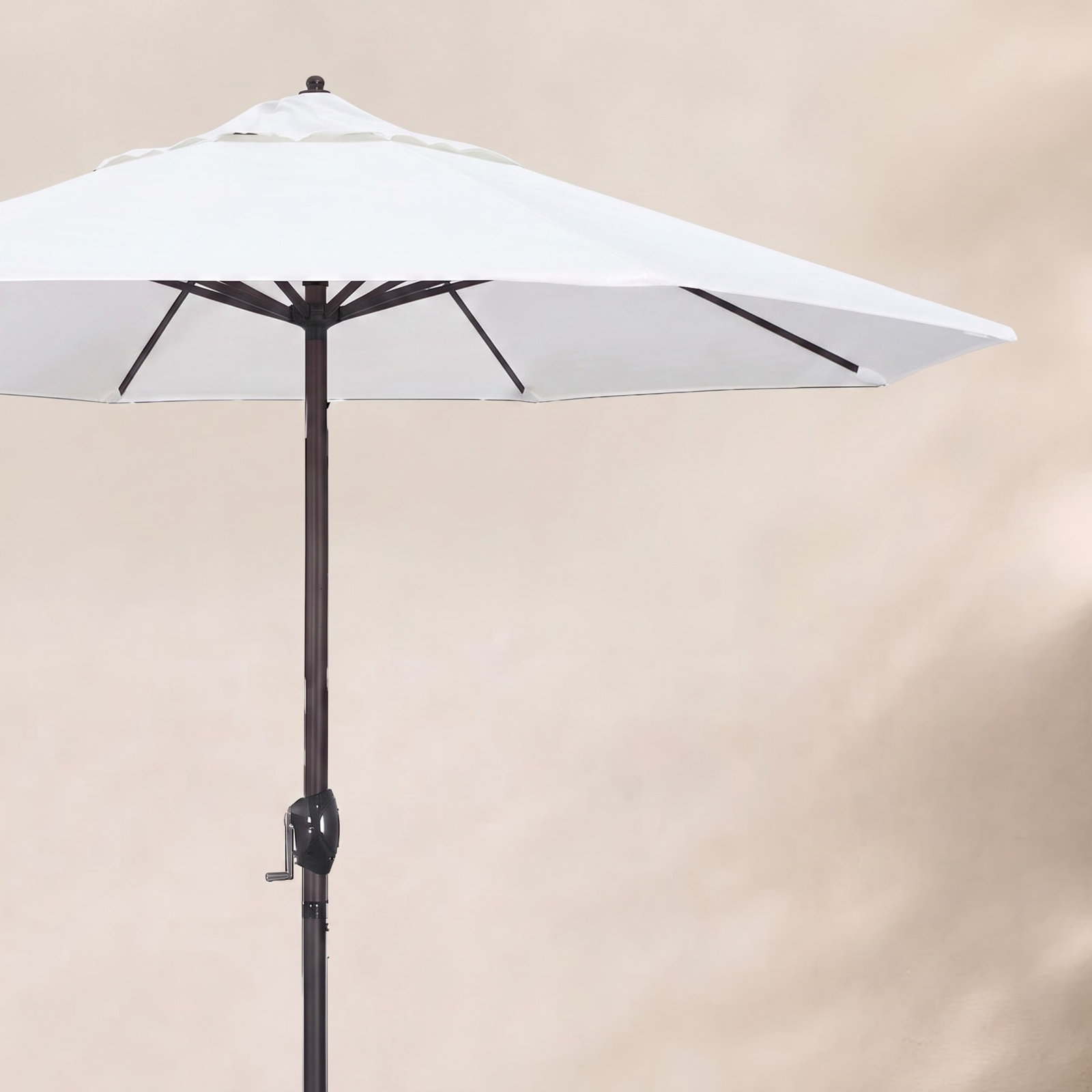 108'' Outdoor Umbrella, Canvas Natural Sunbrella® Canvas