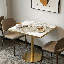 Table bistro 31,5 po Modern Glam-129453908