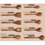 Ensemble d'ustensiles de cuisine 10 pièces, ensemble d'ustensiles de cuisine en bois, résistant à la chaleur antiadhésif, respectueux de l'environnement
