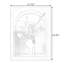 Miroir mural rectangulaire en aluminium