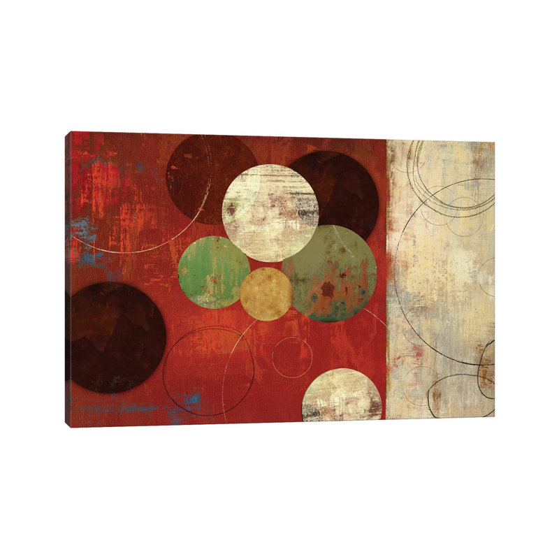 Round And Round by PI Studio - Wrapped Canvas Painting, 101.6 cm H x 66.04 cm W x 3.175 cm D
