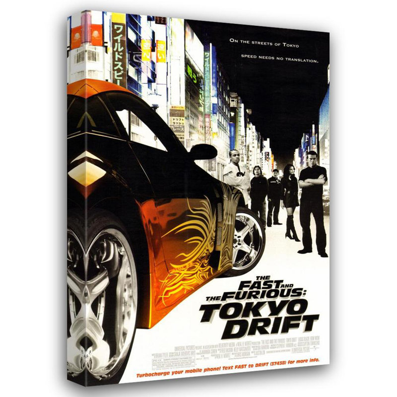 The Fast & the Furious Tokyo Drift LC022, 24'' H x 16'' W