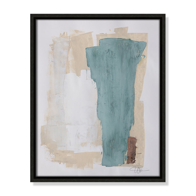 Together We Work-II by Filippo Ioco, Espresso Framed, 15.5" H x 12.5" W x 2" D