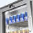 Coolake 36 Inch 7.4 Cu.ft Back Bar Cooler Commercial Under Counter Beverage Refrigerator With 2 Glass Doors & Led Lighting, Stainless Steel Bottle Cooler For Home Bar Restaurant, Sliver, 115v, Etl Approved