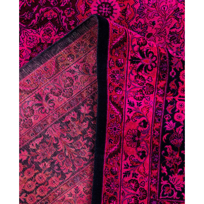 Overdyed One-of-a-Kind 10' 1" X 15' 7" Hand Knotted Area Rug